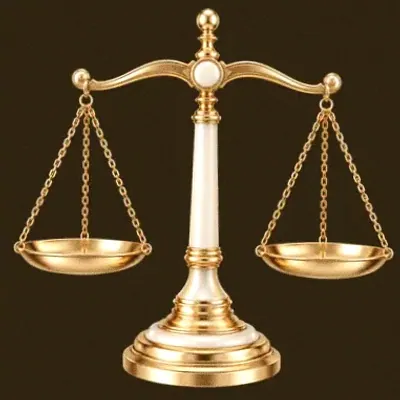 Balance scale — Golden Crown