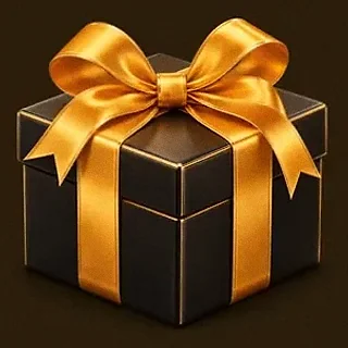 Ribbon gift box — Golden Crown