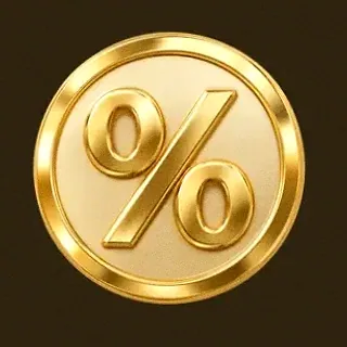 Gold percent coin — Golden Crown