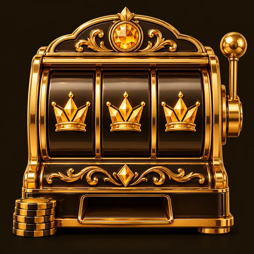 Casino slot machine — Golden Crown