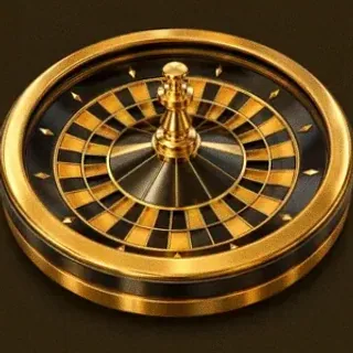 Roulette wheel — Golden Crown