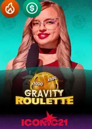 Gravity Roulette live game cover