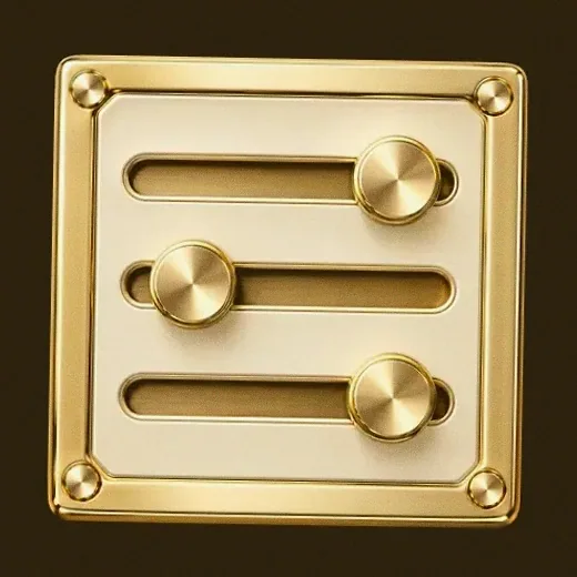 Control panel — Golden Crown