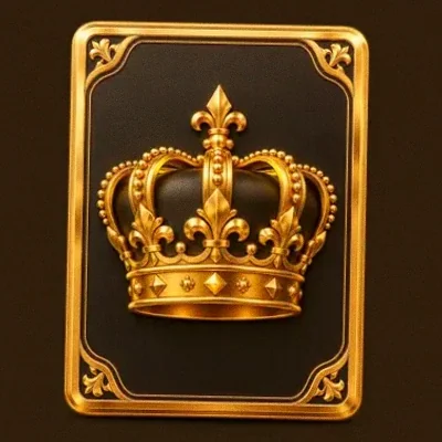 Crown emblem card — Golden Crown