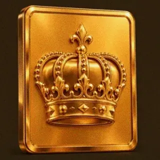 Royal crown plaque — Golden Crown