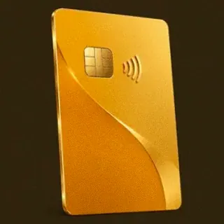 Contactless bank card — Golden Crown