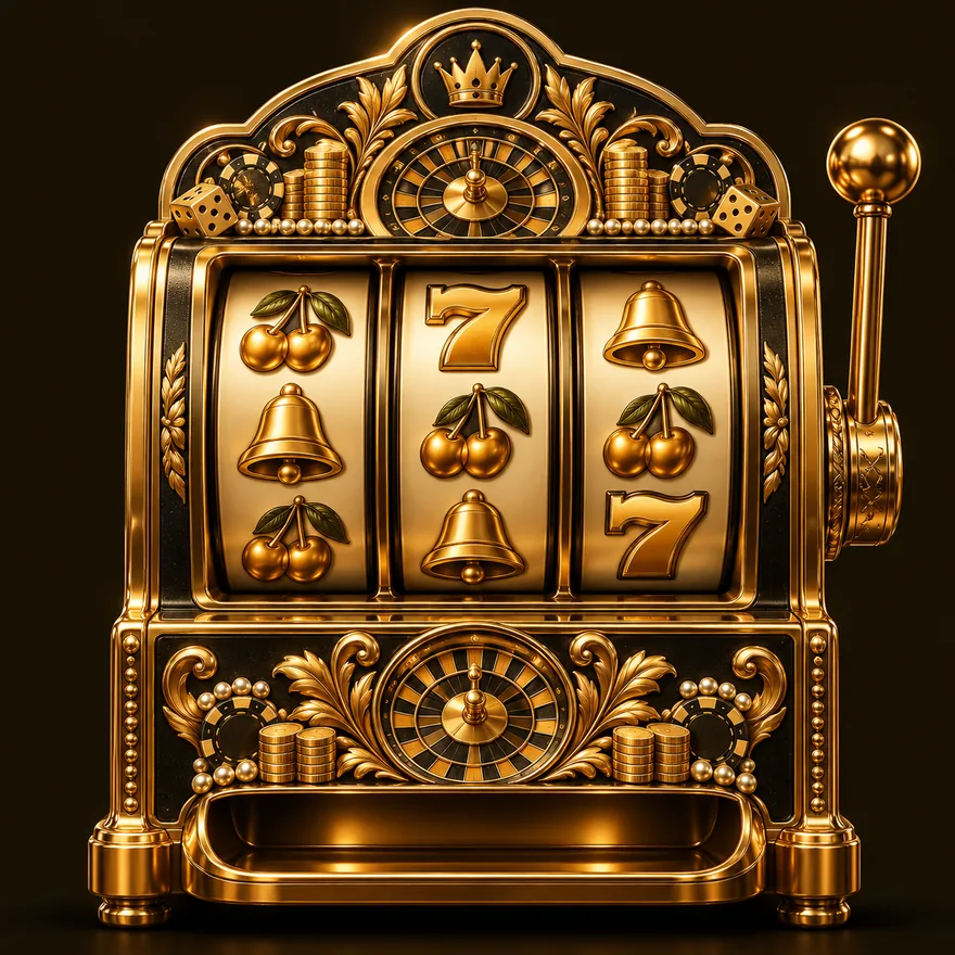 Classic slot machine — Golden Crown
